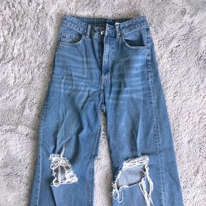 Divided women’s high rise flare leg jeans